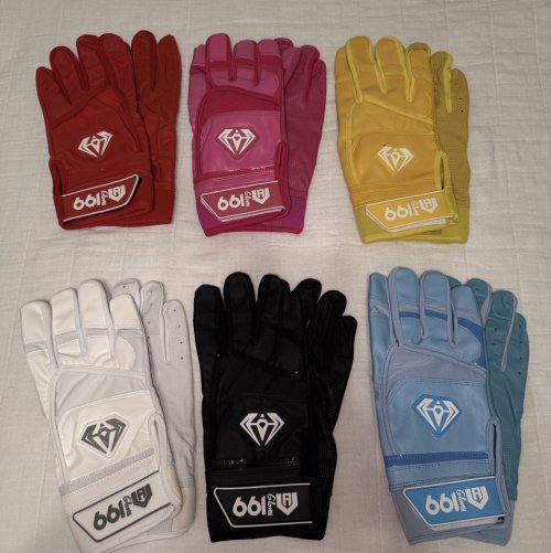 Batting Gloves Text Fonzie at 760 522 8950 for available sizes and colors $40