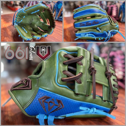 Size 11.75 Olive/Royal Snakeskin/Sky/Brown